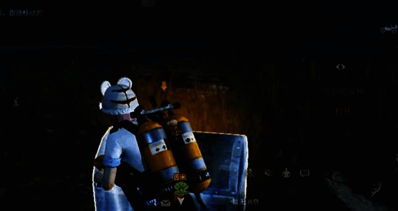 新月堡俯视地图，六个红点标注宝箱位置，覆盖废墟、水边与高台