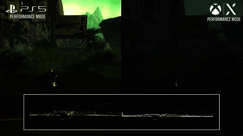 《绝地潜兵2》HDR与SDR模式对比，Xbox HDR效果不明显，SDR反而更清晰自然