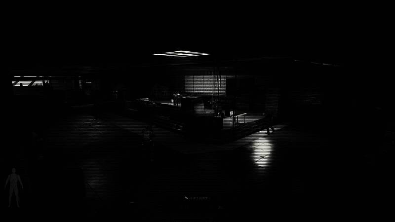 夜之城风格建筑出现在战场中，霓虹灯闪烁，赛博朋克氛围浓厚