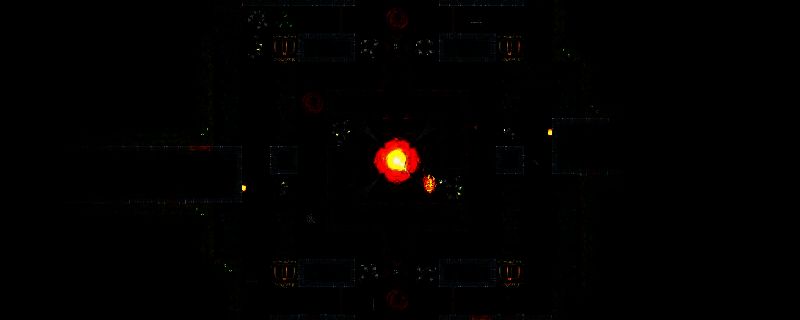 《地牢战争3》第六关铁格要塞的游戏画面，显示敌人行进路线与防御塔布局位置