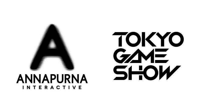 Annapurna Interactive官方公布的TGS 2025参展海报，背景为霓虹风格的日式城市夜景，LOGO醒目呈现