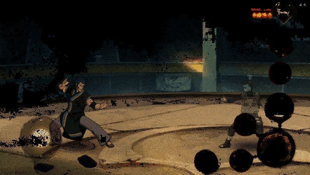 不动施展土遁·有为转变，大地裂开，山脉拔地而起，气势恢宏