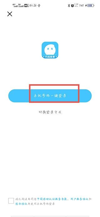 代练丸子APP登录界面展示，界面简洁，提示用户输入账号密码进行登录