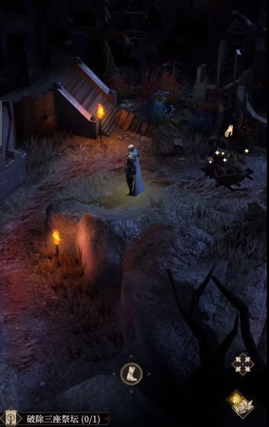 战斗界面展示，角色技能图标点亮，准备释放大招