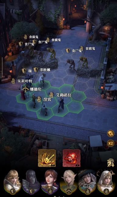 战斗胜利界面，角色获得大量装备与资源奖励