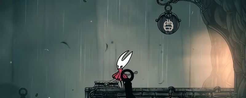 空洞骑士丝之歌罪途路线地图截图，显示复杂的地下迷宫结构与关键标记点