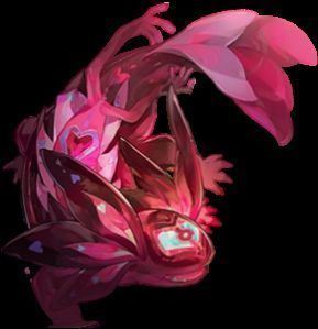 魅欲蝾螈战斗场景，外形扭曲怪异，散发诡异光芒，背景为昏暗梦境空间