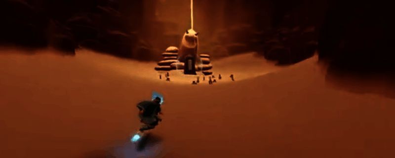 第一章灯塔机关与沙丘滑落场景展示