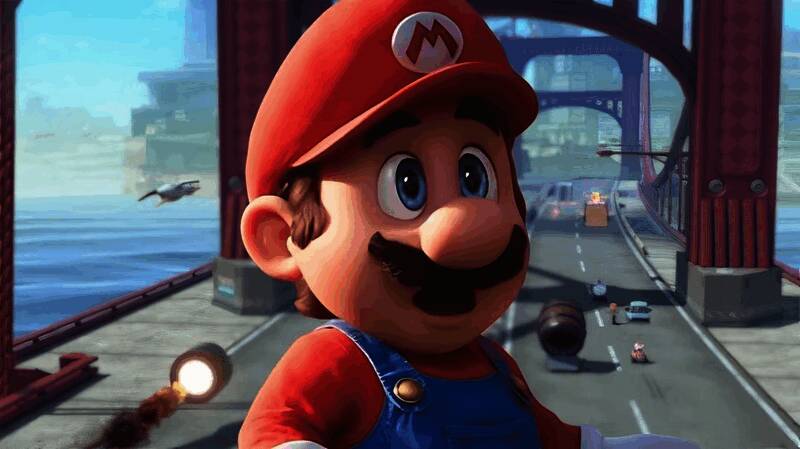 《马库斯赛车世界》封面设计，与《马里奥赛车：世界》极为相似，使用了类似字体与视觉风格