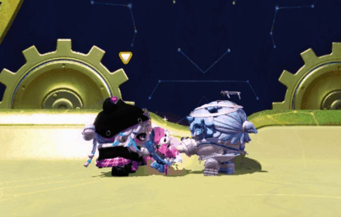 情人节限定玩具甜蜜贴贴气球展示