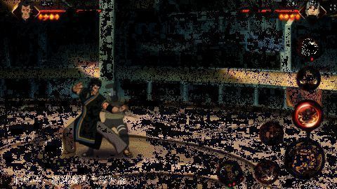 不动3A未命中敌人，4A使用土遁强化继续攻击