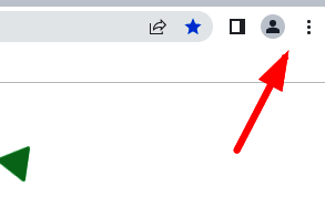 谷歌浏览器右上角三个点菜单界面示意图
