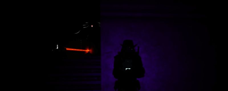 《非生物因素》暗影精华刷取点位示意图，展示死神位置与X射线使用方式