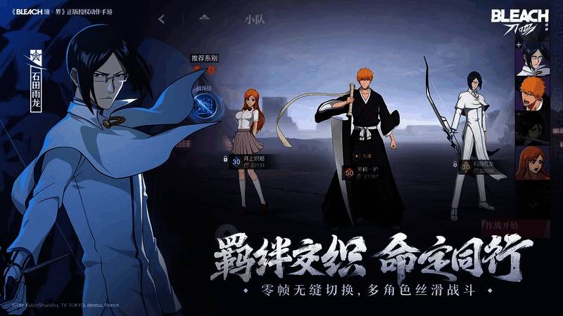 战斗画面特写，展示角色释放卍解技能的震撼瞬间