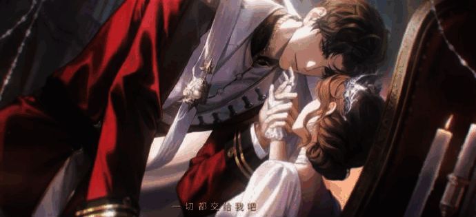 柏源角色剧情画面，神情坚定，背景为宫廷内景