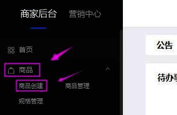 抖音小店商家后台界面展示，左侧为商品管理菜单，界面简洁直观