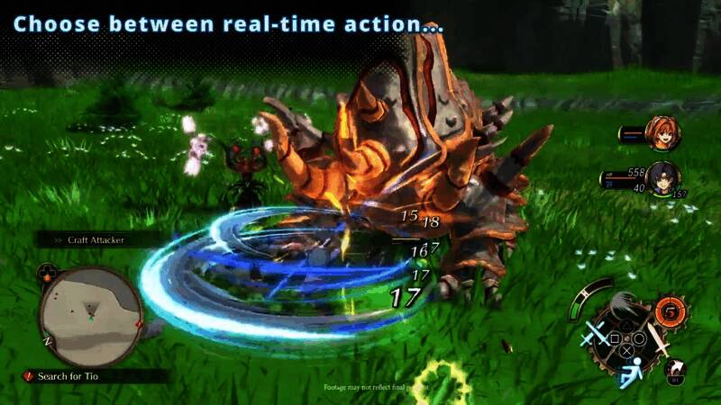 《空之轨迹 the 1st》角色集结画面，人物造型精致