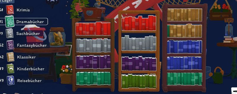 《小小书店》美家粉丝成就攻略分享 - 收集美家周边装饰物界面截图