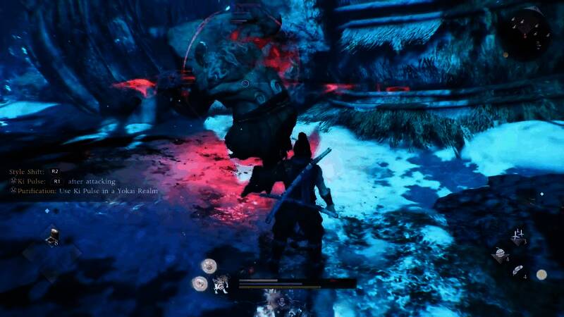 《仁王3》角色技能释放瞬间，特效华丽