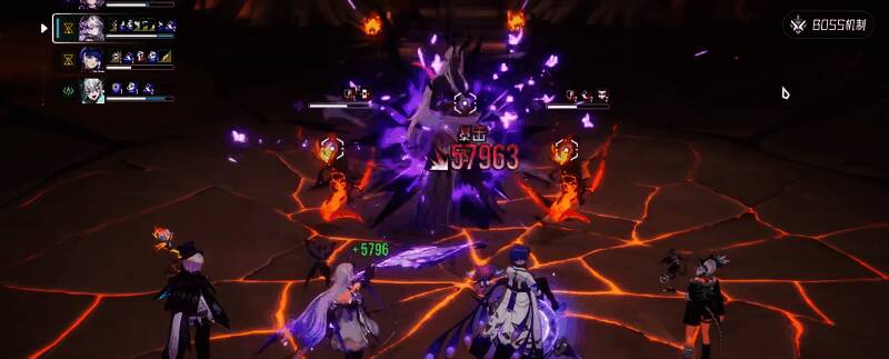 角色配速示意图，展示各角色速度值与出手顺序