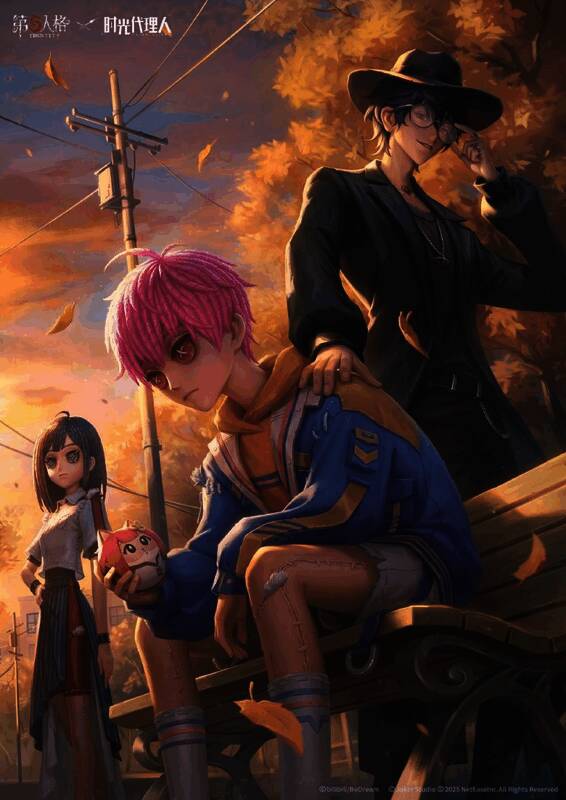 第五人格联动时装展示，古董商-乔苓、杂技演员-李天辰、隐士-刘枭角色造型