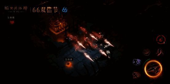 角色在战斗中触发急速充能特效，神威值快速填充