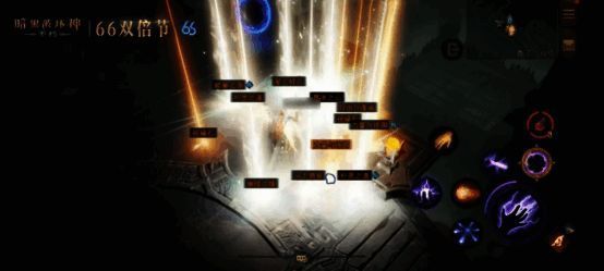 不朽秘境中角色成功通关并获得双倍传奇宝石的瞬间画面