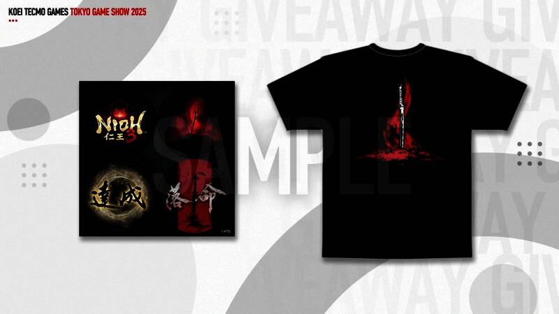 试玩现场玩家排队参与体验，工作人员发放限定周边