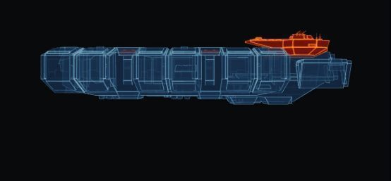 XT-6级火炮护卫舰战斗画面，炮火齐发，场面震撼