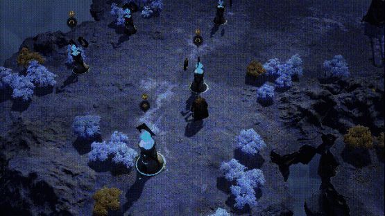 玩家在游戏中与场景互动的精彩画面