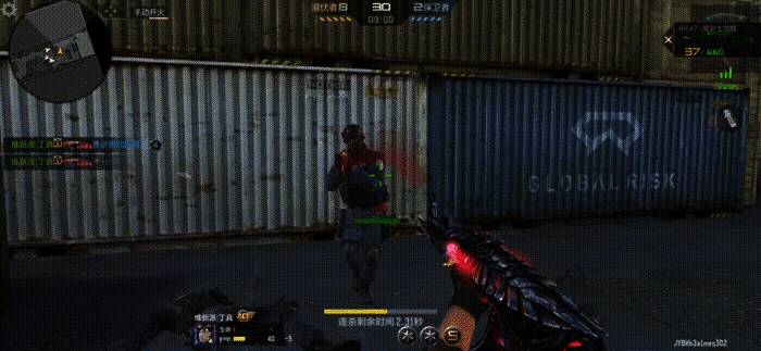 AK47-黑武士觉醒武器展示，呈现其独特外观与特效