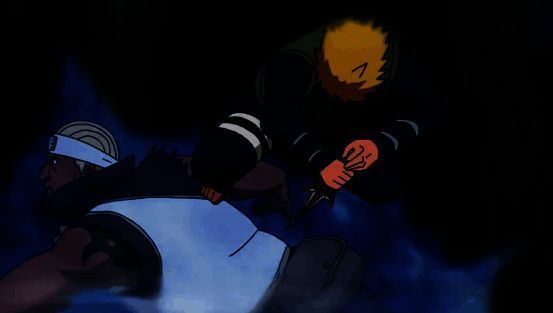 波风水门与艾比组合交战，场面激烈