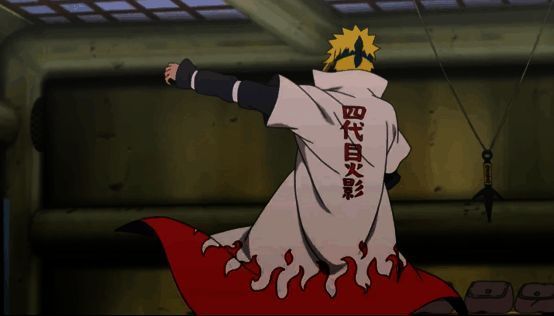 波风水门生日贺图，阳光帅气，英雄气质十足