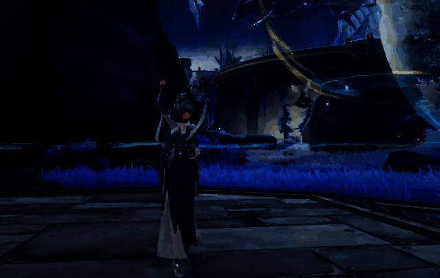 扶疏在团队中支援作战的实战画面，队友在她的治疗下持续输出