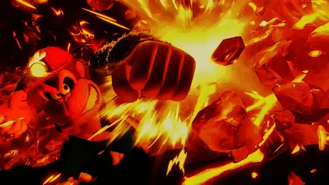 《超级马里奥64》游戏画面，展示角色在3D场景中灵活跳跃与移动