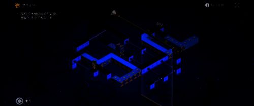 梦境迷钟玩法场景，钟表小子在镜像迷宫中探索路径