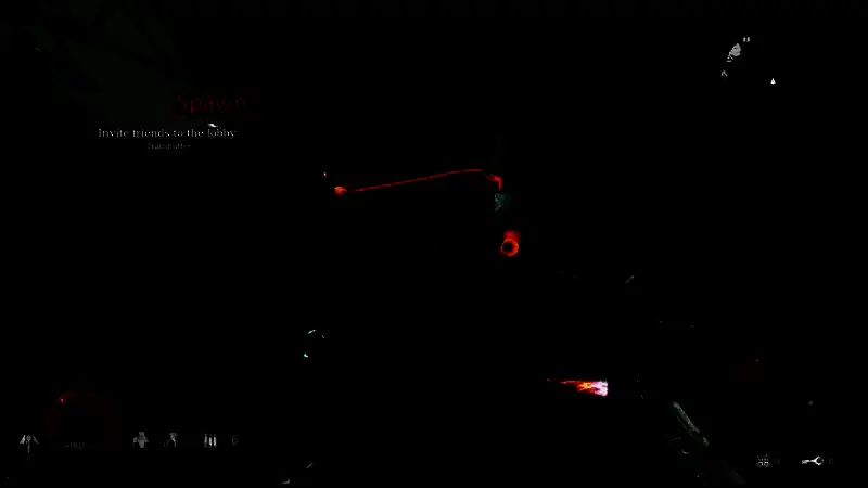 《深渊之潮》鱼神武器房间内部场景，雕像与池塘细节展示