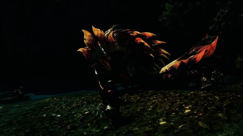 随从猎人凯手持狩猎笛，神情专注地演奏技能特效画面