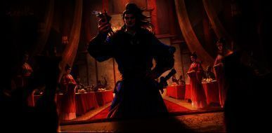 SP曹操另一形态，身披战甲，气势威严，背景为战场