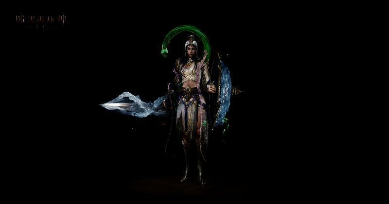 水云赋时装男款细节展示，铠甲纹理精致，威严尽显