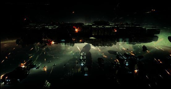 全新舰船“普鲁图斯之盾级”展示图，突出其防御与反击特性