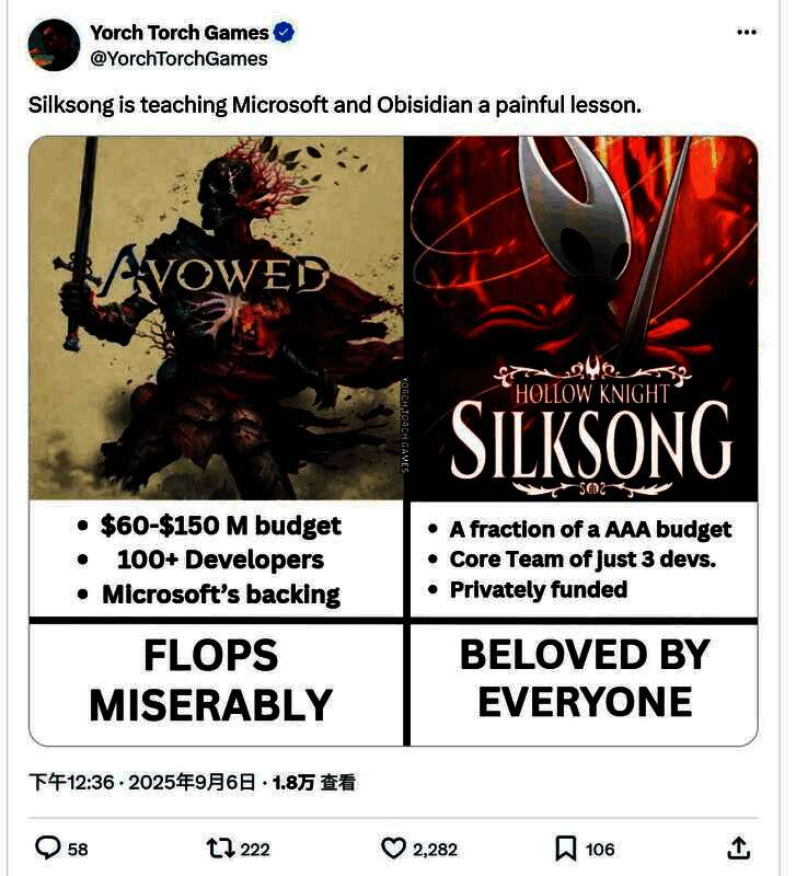 《空洞骑士：丝之歌》Steam平台火爆画面，玩家数量突破50万在线记录