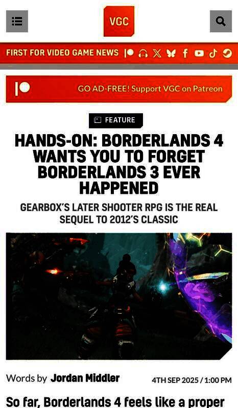 游戏战斗场面火爆，技能特效绚丽，展现系列一贯的爽快射击体验