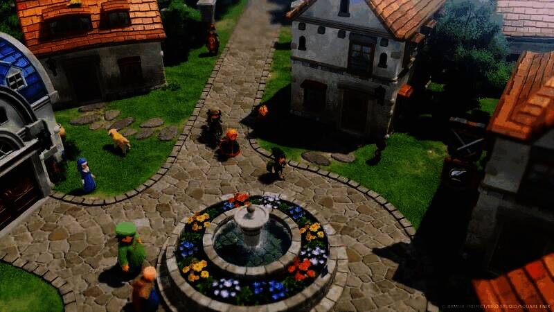 《勇者斗恶龙7：Reimagined》PC版菜单界面，整体风格延续系列传统