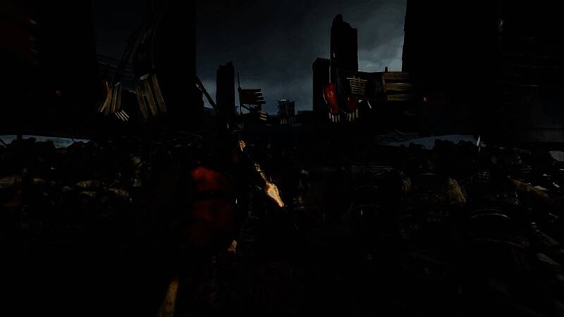 战斗技能展示，武将释放必杀技，画面特效华丽炫目