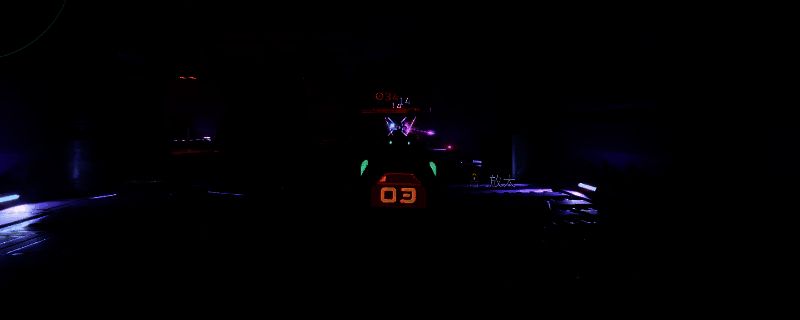 《死域Rogue》区域1精确定位任务战斗场景，玩家角色与激光怪和导弹塔激烈交火