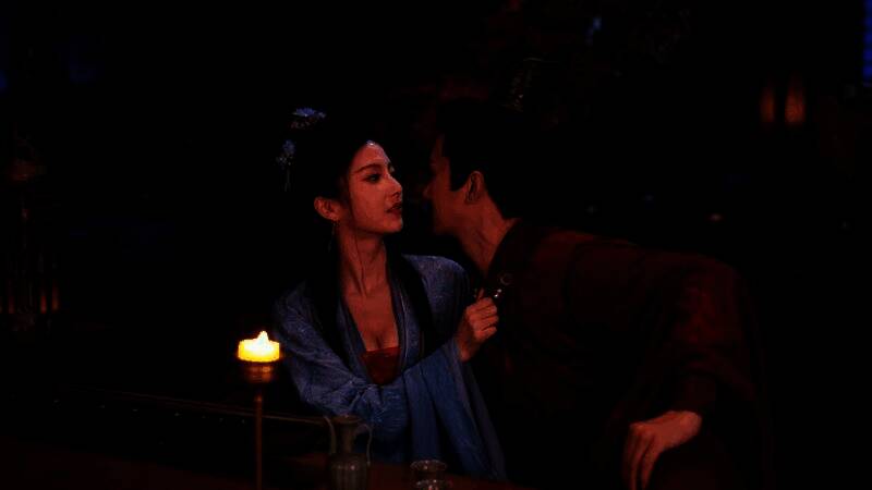 《江山北望》游戏封面风格浓厚，画面质感强烈，展现古典宫廷氛围