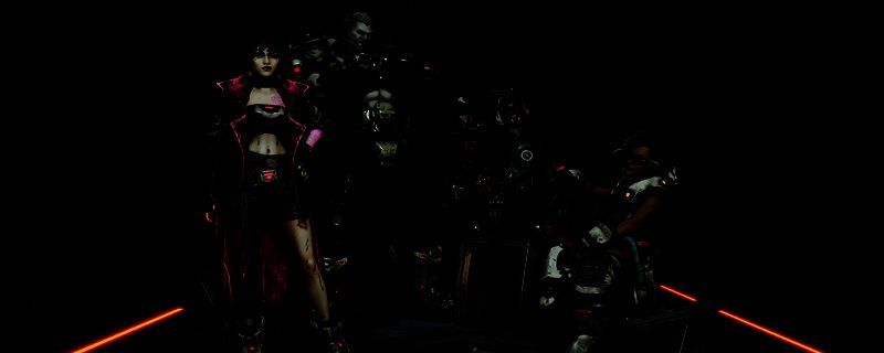 《无主之地4》激烈战斗场景，角色持枪射击，爆炸特效炫目