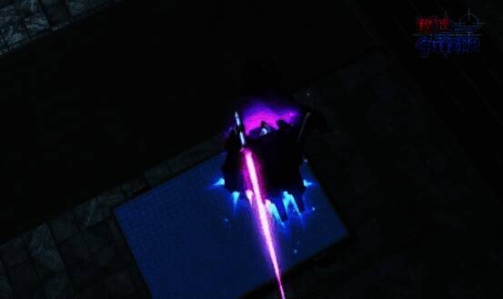 觉醒状态下格斗（后）技能展示，光束大剑划破空气