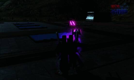 普通射击技能释放，光束步枪连续射击画面